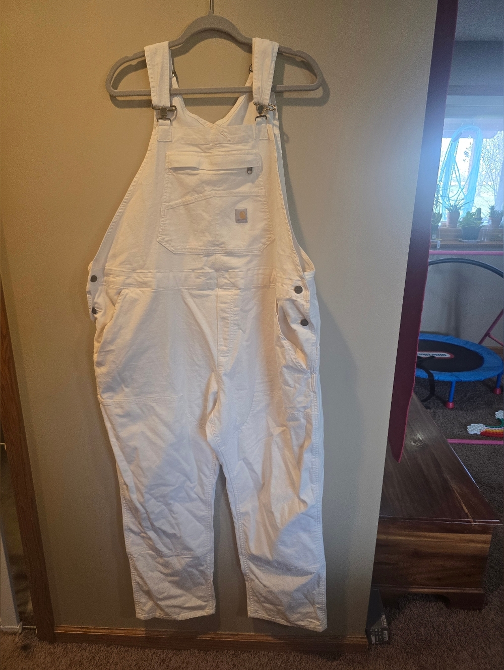 Carhartt Rugged Flex Canvas Bibs - 2XL - Picture 2 of 5